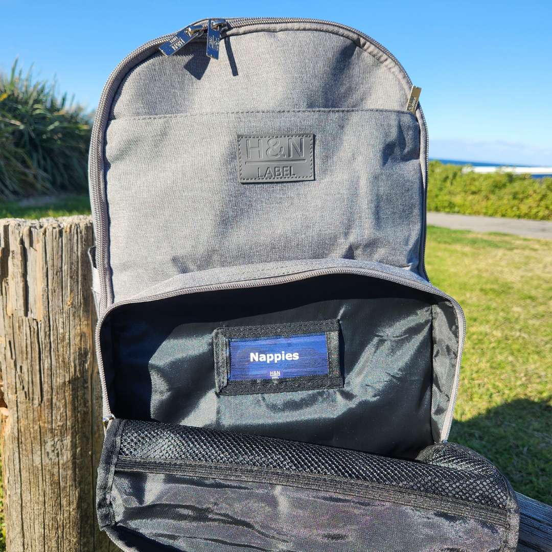 Organised Labelled Backpack