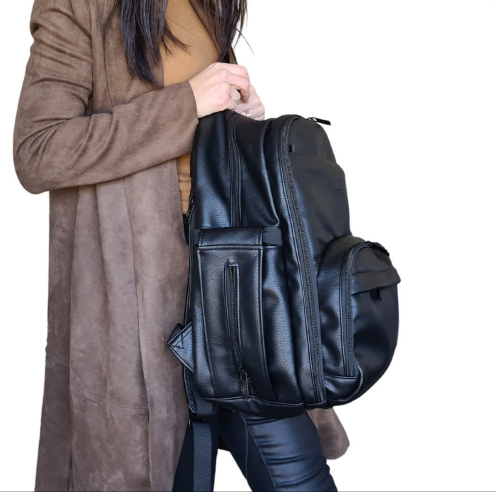 Luxury Vegan Leather Backpack