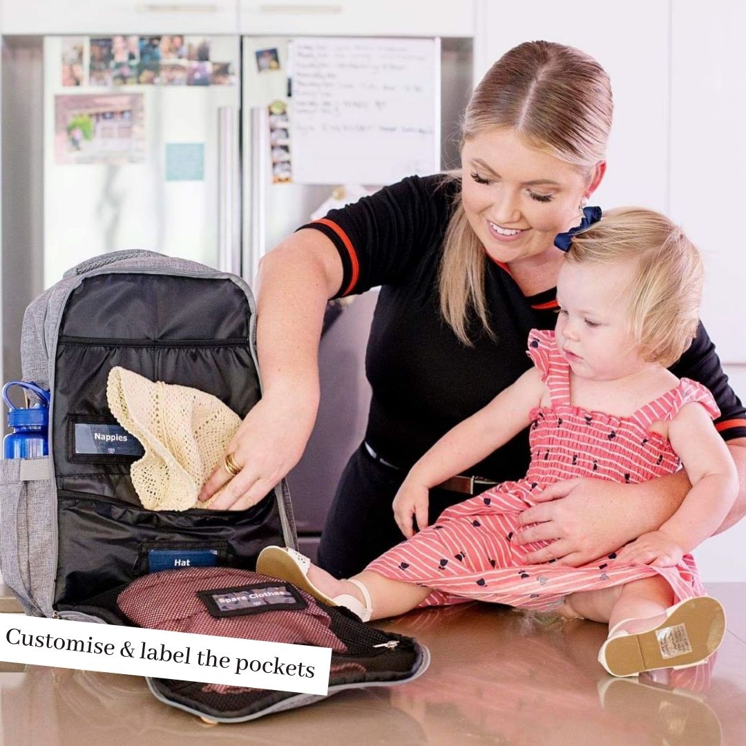 Organised School Backpack, Nappy Bag Backpack