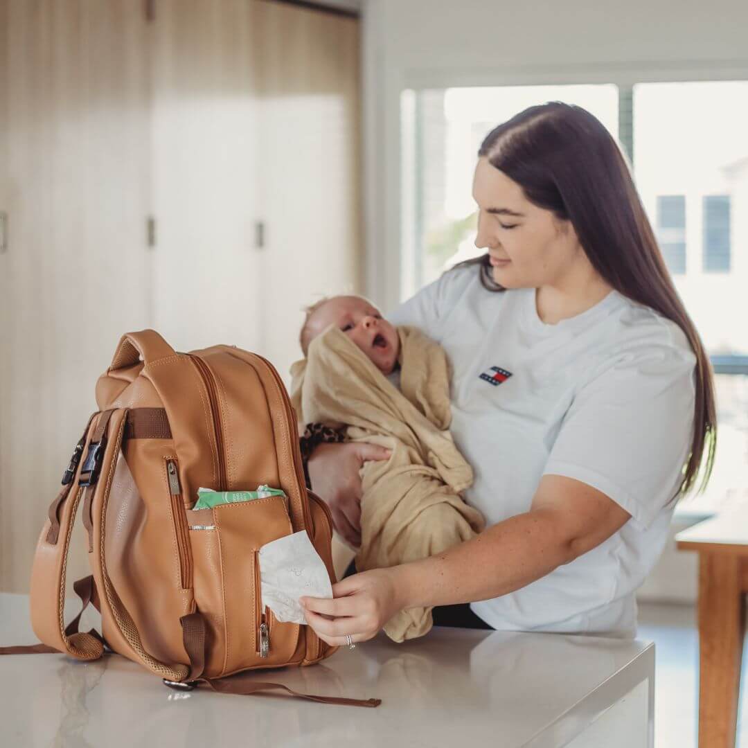 Luxury Vegan Leather Backpack