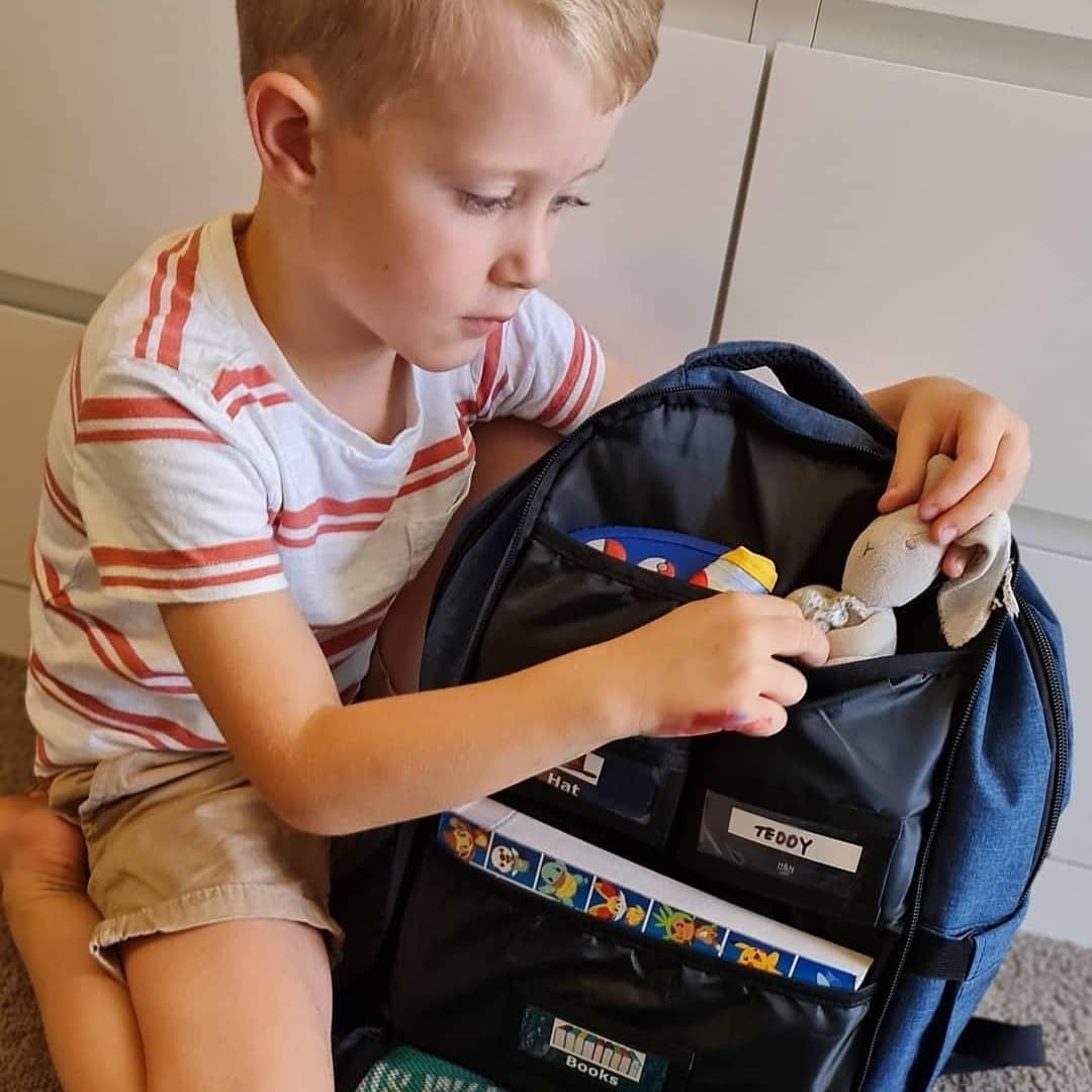 Organised School Backpack | Nappy Bag Backpack | Australian Made - HNLabel™